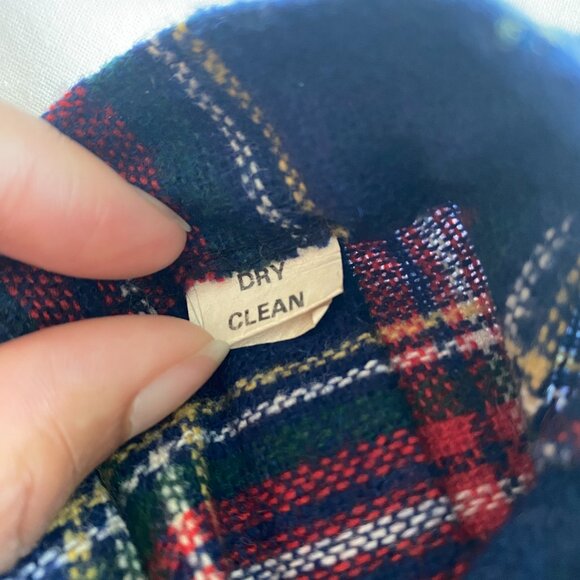 Vintage Wool Pleated Maxi Skirt - Picture 4 of 4